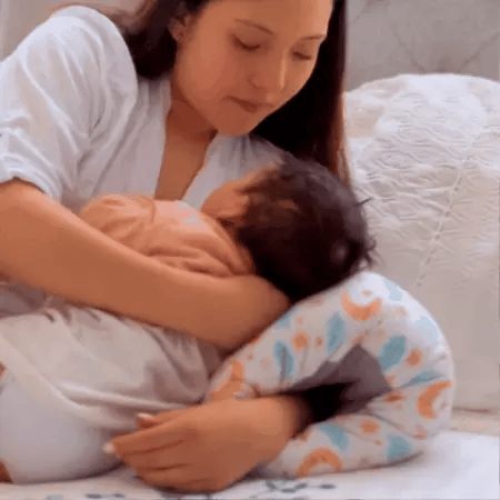 Lacti-Brazo👶🏻 Cojín de Lactancia para Brazo Anticólicos y Antiestrés 👶🏻