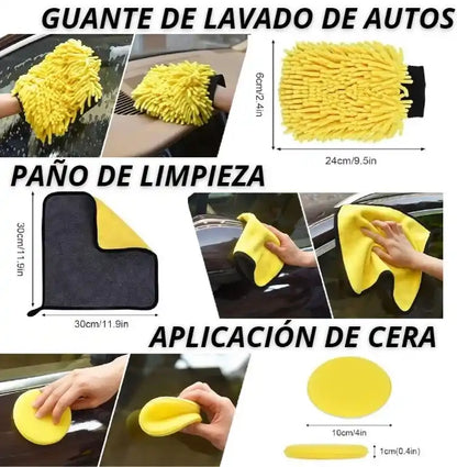Kit De 20 Piezas de Limpieza | GRATIS Maleta Organizadora