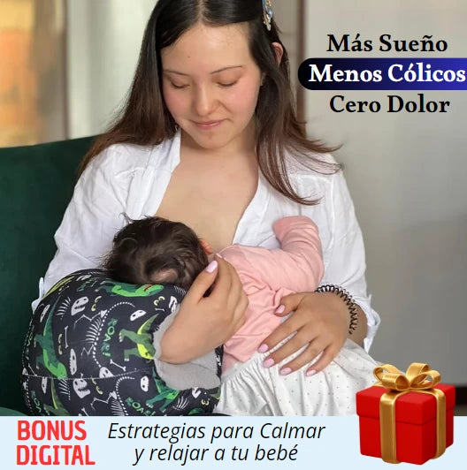 Lacti-Brazo👶🏻 Cojín de Lactancia para Brazo Anticólicos y Antiestrés 👶🏻